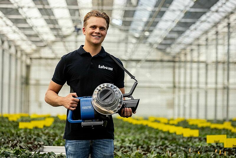 Natutec Airobreez ręczna dmuchawa do aplikacji pożytecznych organizmów Koppert
