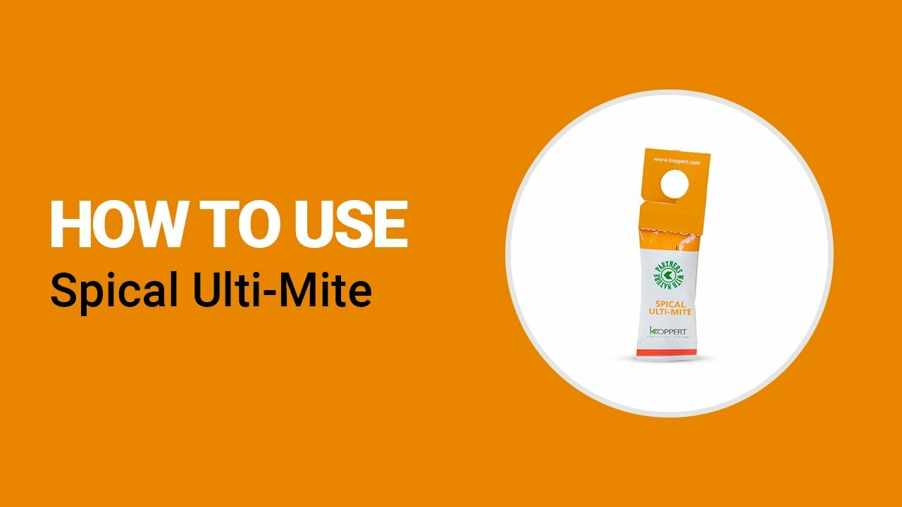 How to use Spical Ulti-Mite from Koppert How to use Spical Ulti-Mite from Koppert